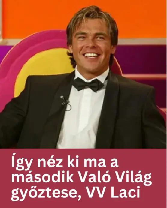 Így néz ki ma a második Való Világ győztese, VV Laci