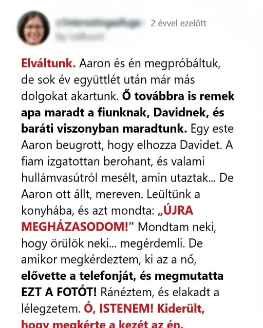 Amikor az exem kozolte